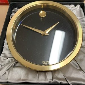 *MOVADO Quartz Desk Clock made in Germany*
